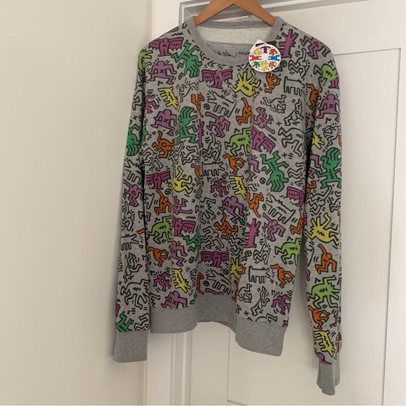 Keith Haring Other - NWT Keith Haring Sweatshirt Pull & Bear XL